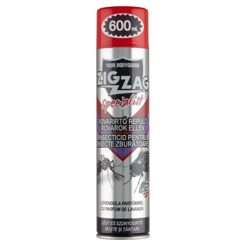 Zig-zag légy-és szúnyogírtó aeroszol /levendula illattal/ 600 ml