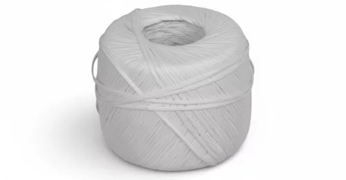 Uvez Teksturirana rafija 1 kg (u rolama od 300-400 gr) - u bijeloj boji