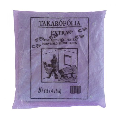 Takarófólia 4*5 m-es extra /40 mikron/