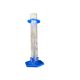 Measuring cylinder 25 ml glass with plastic base
