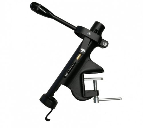 Professional table-mounted corkscrew