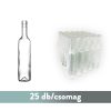 BP Bordói elit színtelen dugós 0.5 liter (25db/csomag)