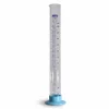 Measuring cylinder 250 ml glass with plastic base