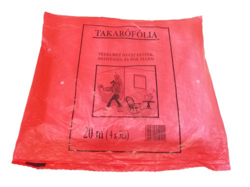 Takarófólia 4*5 m-es normál