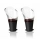 Vacuvin Wine pourer Cristal 2 pieces black