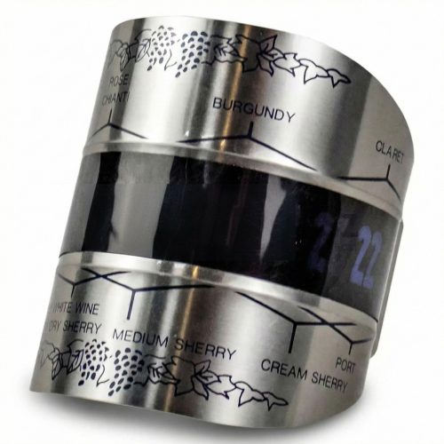 Wine thermometer can be placed on a bottle (11381)