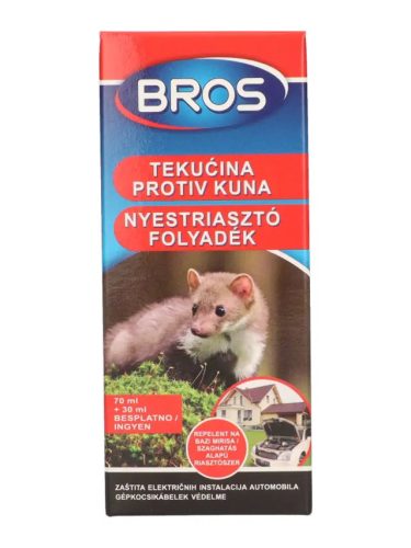 BROS Nyestriasztó folyadék 70+30 ml ajándék