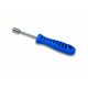 Socket wrench with handle for 7 mm clamps