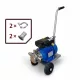 Gummikolbenpumpe Zambelli T-25 230 Volt - mit Wagen