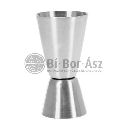 Mérőedény rozsdamentes 2/4 cl hiteles