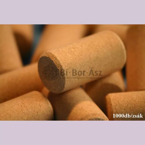 Parafadugó micro-cork 38x23mm 1250db/zsák (egyedi ár)