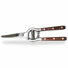 Szüretelő olló kovácsolt fa nyéllel 18cm