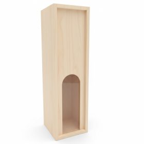 Držač za boce vina drvena kutija 1 Rajn