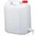 Krug mit Kunststoffhahn 20 Liter ICS (M82220R) / Preis inklusive Schraubverschluss /