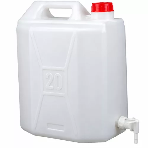 Krug mit Kunststoffhahn 20 Liter ICS (M82220R) / Preis inklusive Schraubverschluss /