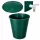 Rezervor de apă de ploaie cu robinet, capac 200 L (E150210V)