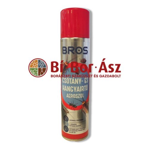 BROS csótány- hangya-ágyipoloska írtó aeroszol 400ml
