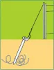 FENOX end post mooring anchor 50 cm (051044)