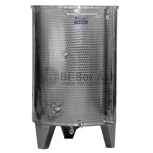 Tartály Zottel (1.4) paraffinolajos úszófedéllel 1500 liter, 4 csap