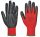 Kesztyű tenyérmártott red/black 11-es (PW-A310R8R-XXL)