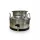 Kanna INOX füles  10 literes, csappal