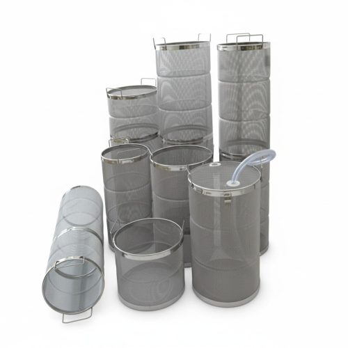 Mustszűrő kosár INOX 302*1000