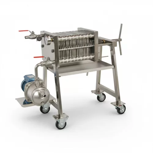 Mașină de filtru foi 200*200 Filtru Bacchus 20 rame + pompă CALPEDA