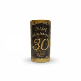 Plakett 30 év téglalap arany