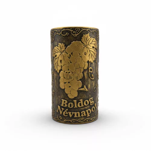 Placă dreptunghi pentru ziua numelui de aur