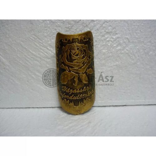 Plaque marriage shield gold