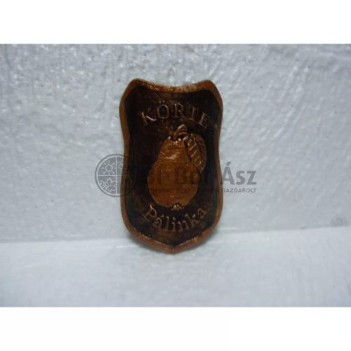 Plakett körte pajzs bronz