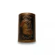 Plakett meggy téglalap bronz