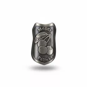 Placa cires scut argintiu