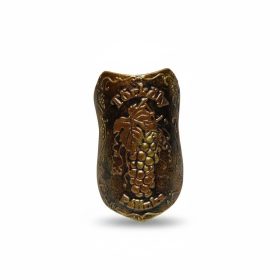 Placa de tescovină scut bronz