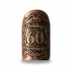 Plakett 60 év kicsi ovál bronz