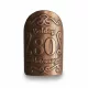 Plakett 80 év kicsi ovál bronz