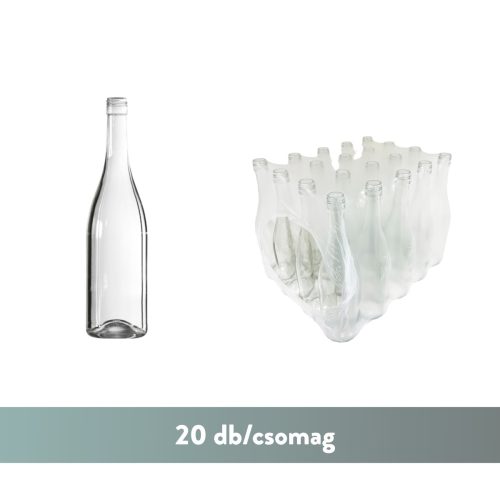 BP Burgundi színtelen BVS 0.75 liter IMP (20db/csomag)