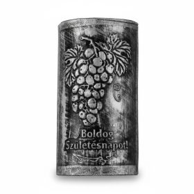 Placa ziua de nastere struguri scut argintiu