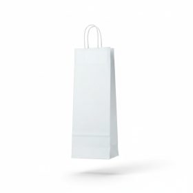 Borospalack tartó papírtáska Fehér 1-es