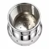 Waschkugel 32*30/65 voll mit Löchern INOX