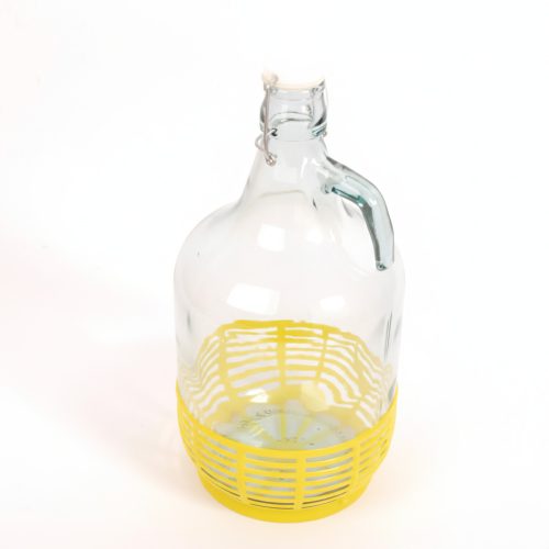 Glass balloon DÁMA 5l with buckle