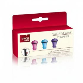 Spare plug for VacuVin vacuum pump 3 colors