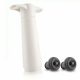 VacuVin Vacuum pump with 2 plugs White