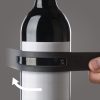 VacuVin Snap-on termometar za vino, crni