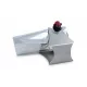 Bag in Box töltő tartóelem INOX