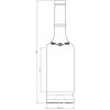 BP Bordói pálinkás színtelen dugós 0.5 liter (25db/csomag)
