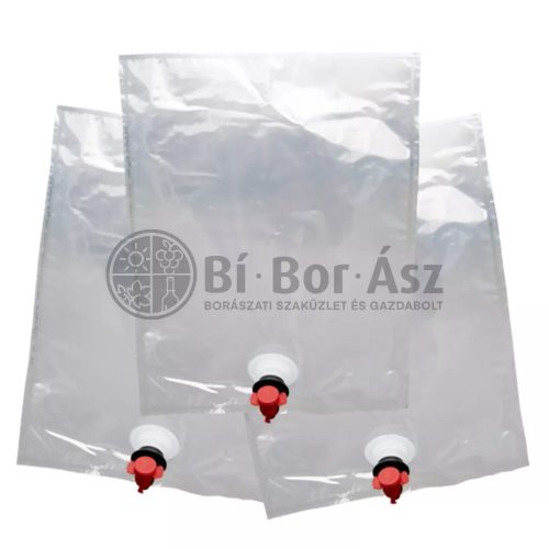 BAG IN BOX zacskó ÁTLÁTSZÓ 20 lit /meleg töltésű/