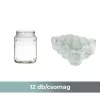 Konzerves üveg 720 ml-es IMP /Az ár a tetőt nem tartalmazza/ (12db-os kiszerelés)