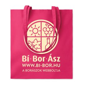 Geantă de pânză - Colorată - Purple Ace cu logo