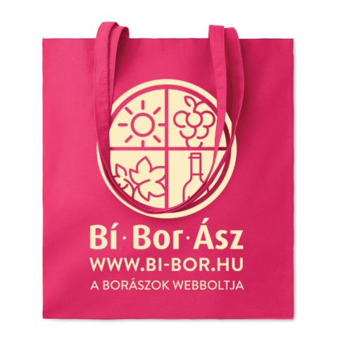 Geantă de pânză - Colorată - Purple Ace cu logo